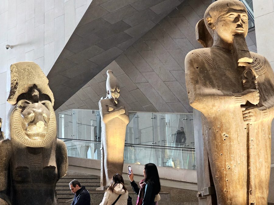 Use the National Museum of Egyptian Civilization’s scale and transitions to share a visit across ages and stamina.